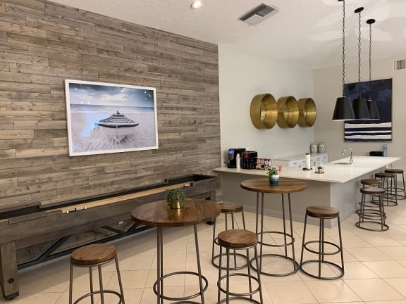 Thumbnail 9 of 20 - Clubhouse Kitchen at Winthrop West Apartment Homes, Riverview