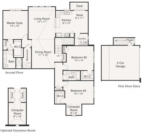 2 & 3 Bedroom Apartments in West Bloomfield, MI Brandywine