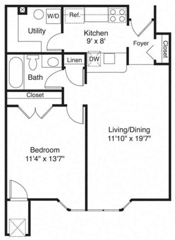 1 & 2 Bedroom Apartments in Northville, MI MainCentre