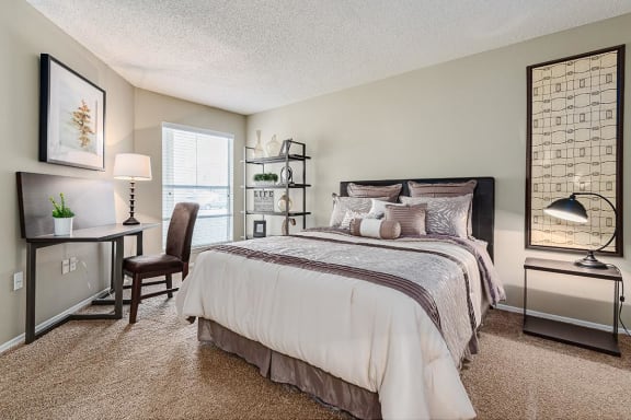 Well Appointed Bedroom at Altitude at Blue Ash, Blue Ash, Ohio