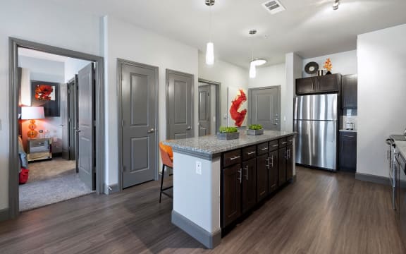 Fitted Kitchen at North Creek Apartments, Hutto, Texas