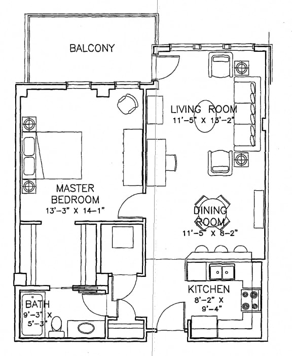 Floor Plans of Wellington Court Apartments in Edmonton, AB