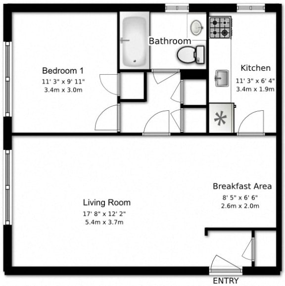 Floor Plans of Bexhill Court in Etobicoke, ON