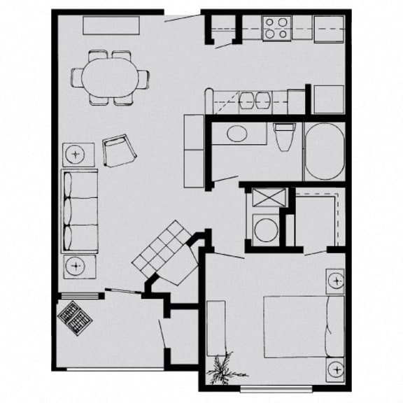 Floor Plans of The Biltmore Apartments in Omaha, NE