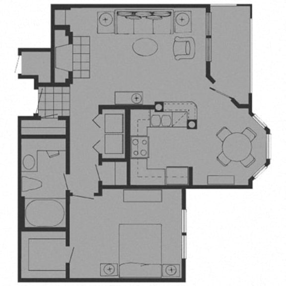 Floor Plans of Tuscany Gate Apartments in Houston, TX