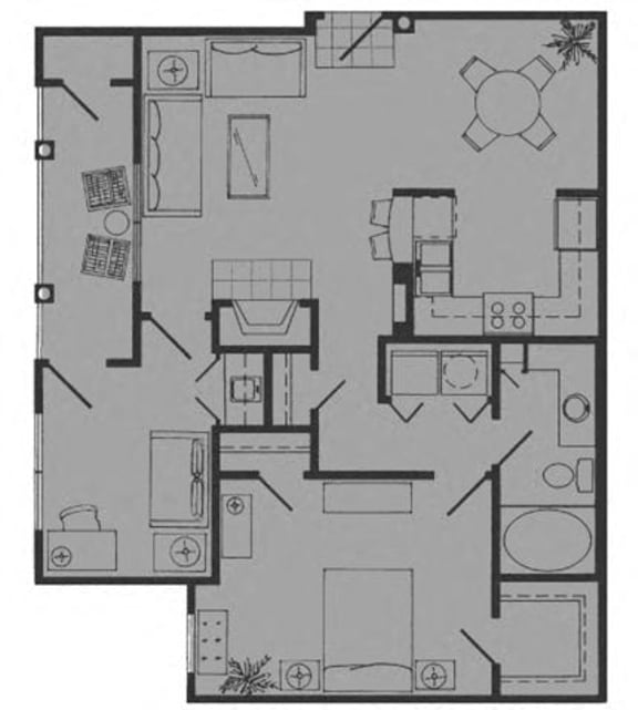 Floor Plans of Tuscany Gate Apartments in Houston, TX
