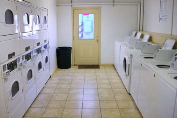 onsite laundry facility at Mountain Village apartments