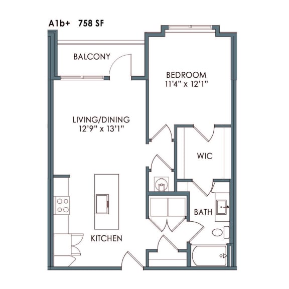 1, 2 & 3 Bedroom Apartments in Cranberry Twp Meeder Flats