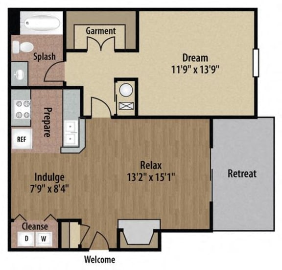 1, 2 & 3 Bedroom Apartments in Easton, Columbus The Bradford at Easton