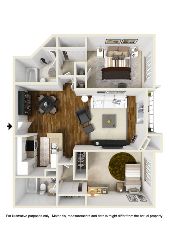 1 & 2Bedroom Apartments in Toluca Lake Toluca Lofts