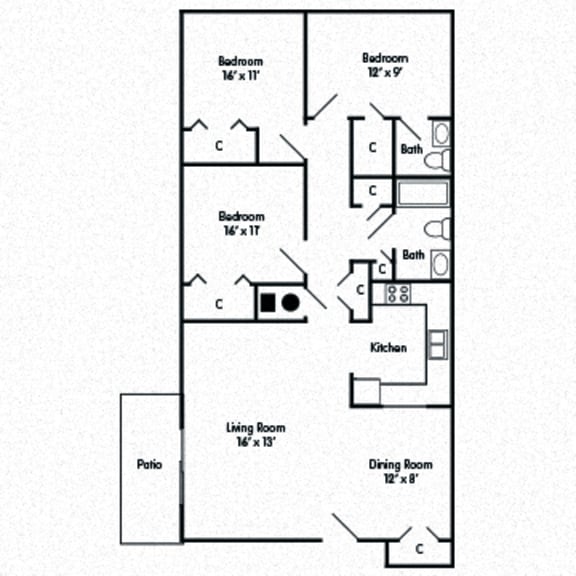 Floor Plans of Fairington of Lexington in Lexington, KY