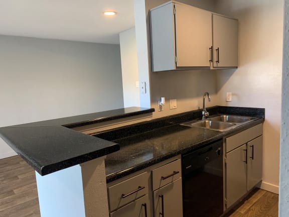 kitchen space in our austin tx apartments