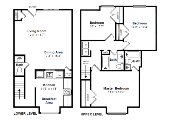 Beacon 2 Floor Plan Beacon 2 Floor Plan at Windsor Village at Waltham, 976 Lexington Street, Waltham, MA 02452