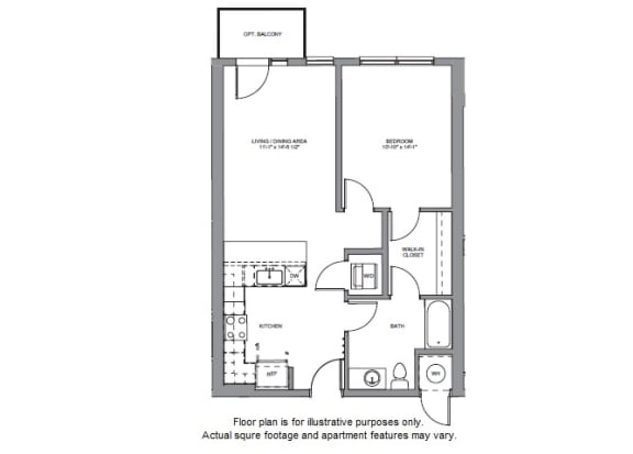 A4 Floor Plan at The Casey