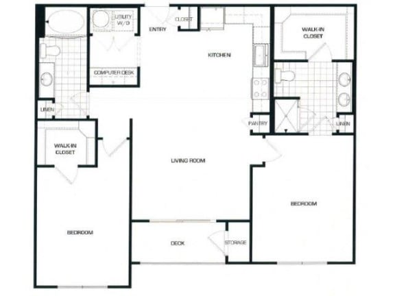 Floorplan Floorplan At Domain by Windsor, TX 77077