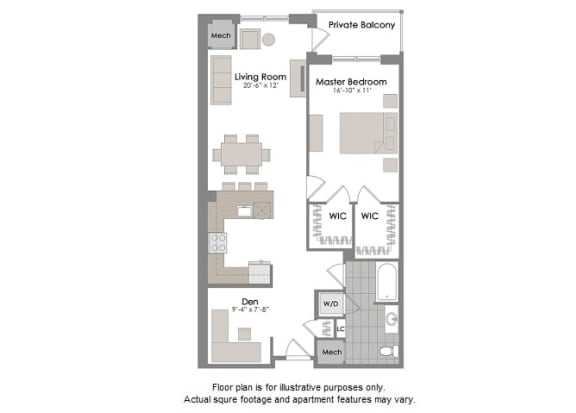A5 Floorplan at Twenty50 by Windsor