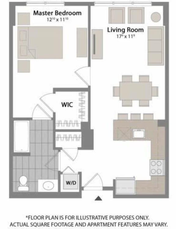 Floorplan Floorplan at Warren at York by Windsor, 120 York St., Jersey City, NJ 7302