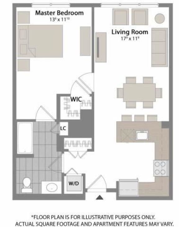 Floorplan Floorplan at Warren at York by Windsor, 120 York St., Jersey City, NJ 7302