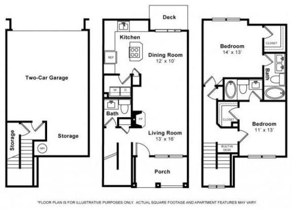 Squak Floorplan Squak Floorplan at The Estates at Cougar Mountain