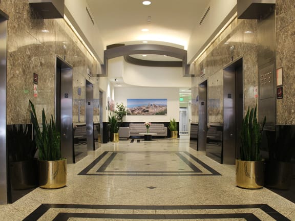 Spacious Lobby Area at Residences At 1717, Cleveland, Ohio