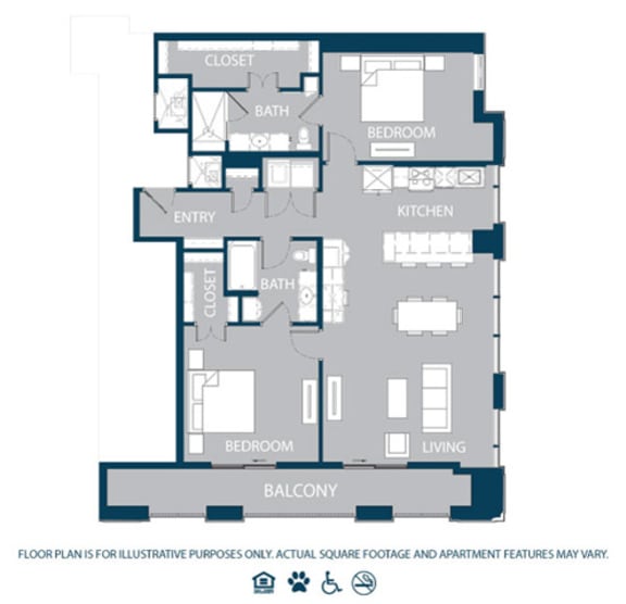 Floorplan Floorplan at The Jordan, 2355 Thomas Ave, Dallas, 75201