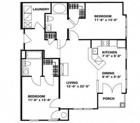 Floor Plans of Woodlands at Abington Station in Abington, MA