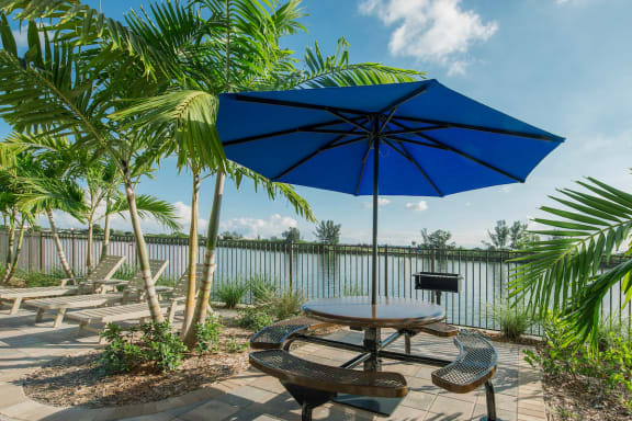 The Crystal Riviyera's sun deck, overlooking beautiful Sailboat Lake.