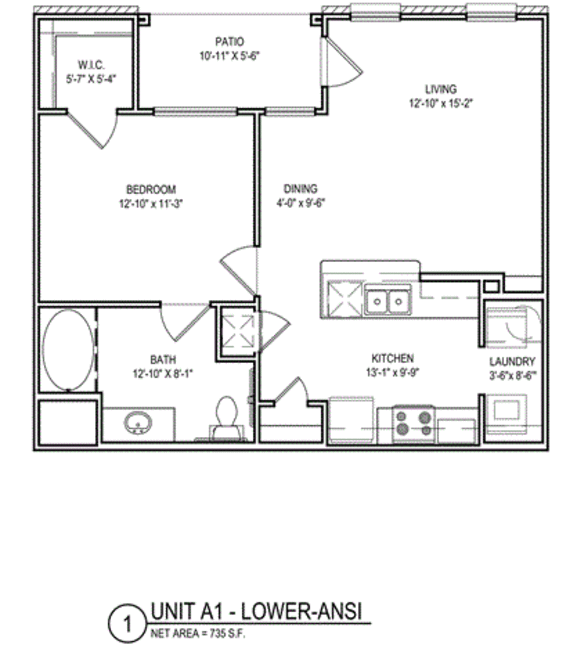 1, 2 & 3 Bedroom Apartments in Zachary LA Audubon Park Apartments
