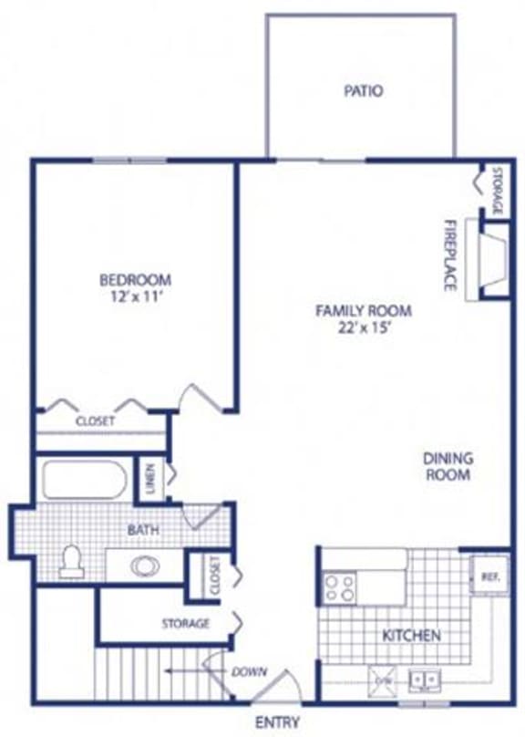 Floor Plans of Westwind Townhomes in Lansing, MI