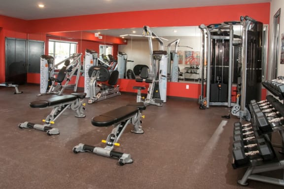 24 hour Fitness Center at Overlook on the Creek, Minnesota