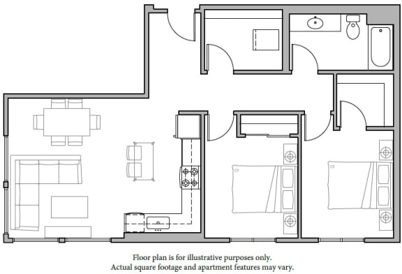 Floorplan Floorplan at The Whittaker, Washington