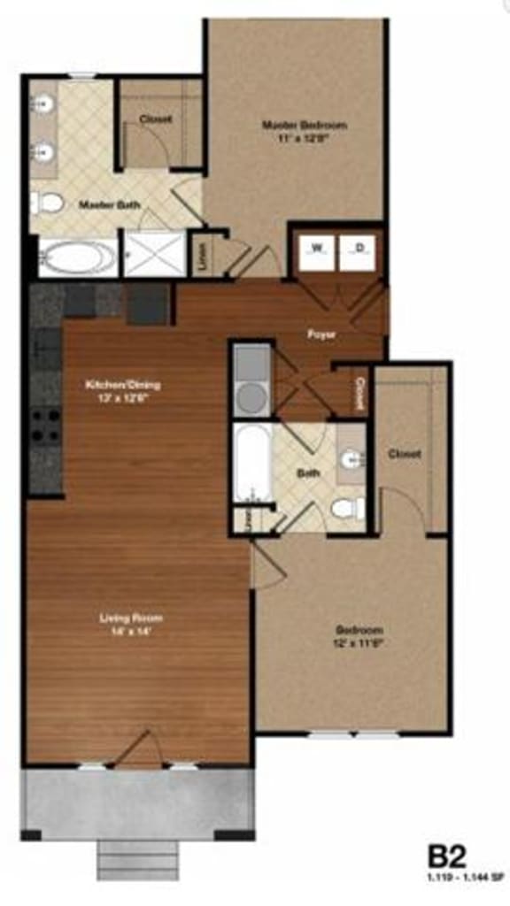 Floor Plans of Providence Place Apartment Homes in Huntsville, AL