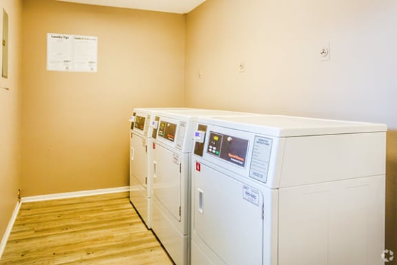 Onsite laundry facility