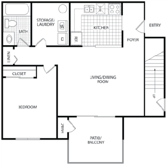Floor Plans of Morris Square in Mt. Morris, MI