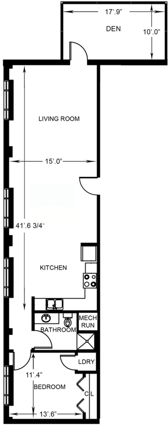Floor Plans of Lovell Square in Kalamazoo, MI