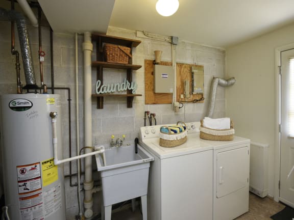 Washer and dryer in each Kingston Townhome