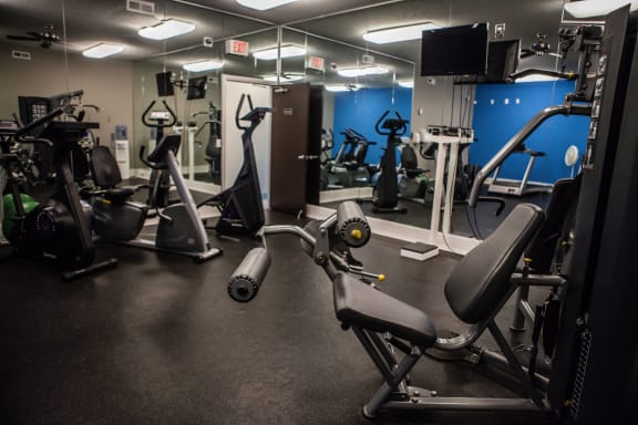Fitness Center at Dover Hills Apartments in Kalamazoo, MI 48185