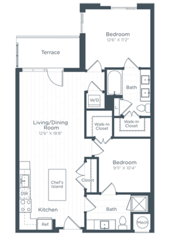 Studio, 1 & 2 Bedroom Apartments in Tysons VA Highgate at the Mile