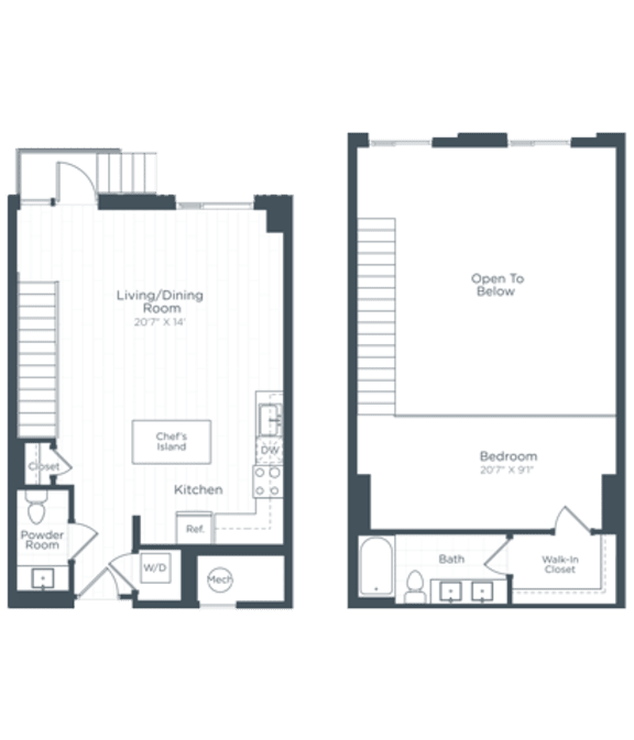 Studio, 1 & 2 Bedroom Apartments in Tysons VA Highgate at the Mile