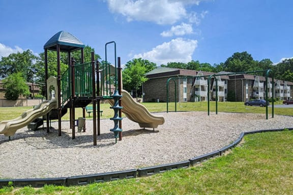 outdoor playground at Toledo OH apartment