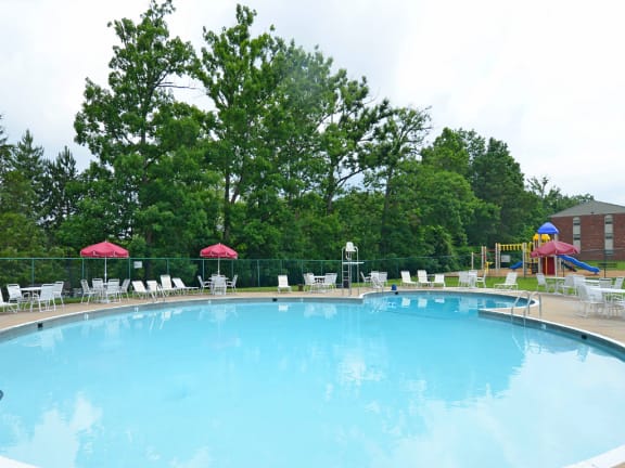 Swimming pool at Security Park Apartments