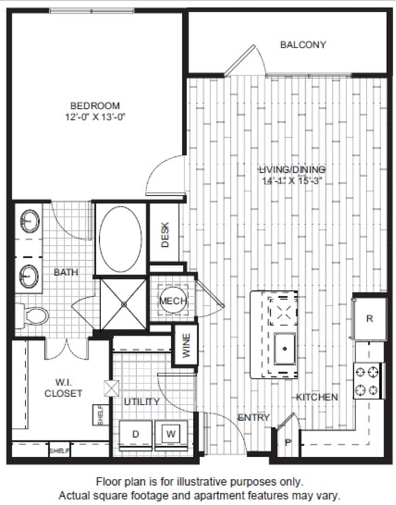 A8 Floor Plan at Windsor CityLine
