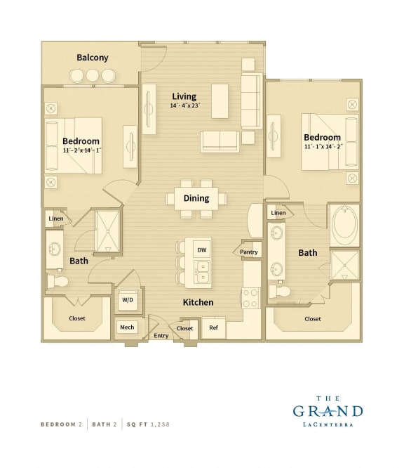Floor Plans Apartments For Rent in Katy, TX The Grand at La Centerra