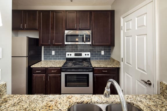 Upscale Stainless Steel Appliances at Park Summit, Decatur, GA