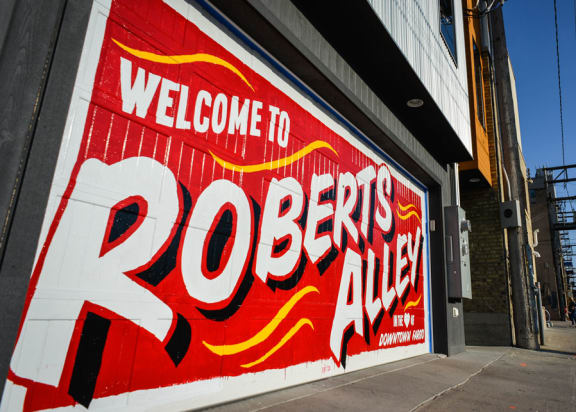 Roberts Alley in downtown Fargo, ND