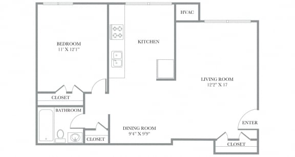 Floor Plans of Reston Glade in Reston VA