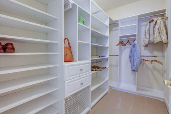 Abundant Closet Space Inclusive of Linen Closets at The Marque Apartments, Virginia
