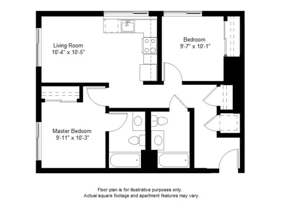 B6 floor plan B6 floor plan at Windsor at Dogpatch, San Francisco, California