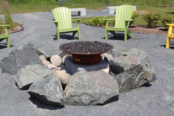 Cozy Fire Pit at Shoreview Grand, Minnesota, 55126