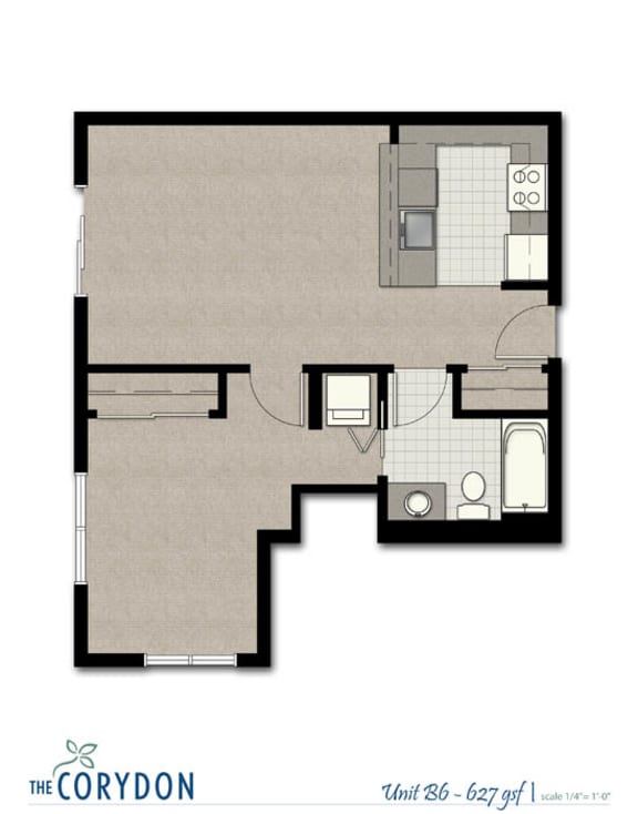 Studio, 1 & 2 Bed Apartments in University District Corydon